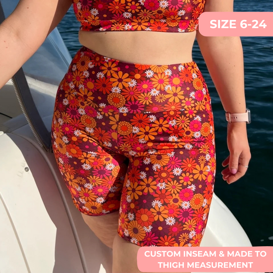 Sadie Swim Shorts - Mid Thigh