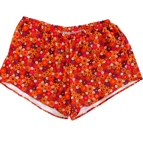 Poppy Board Shorts (22) Retro Daisy