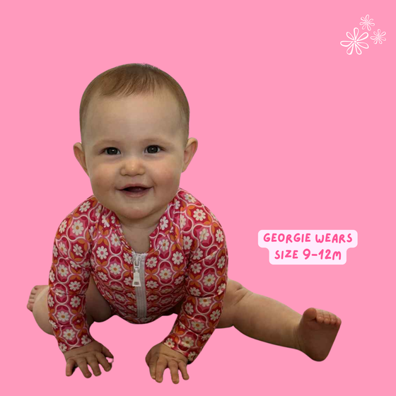 Georgie Minis Zip One Piece