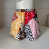 Patchwork Poppy Shorts - Size 12