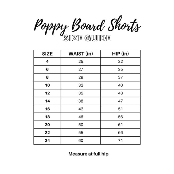 Patchwork Poppy Shorts - Size 12